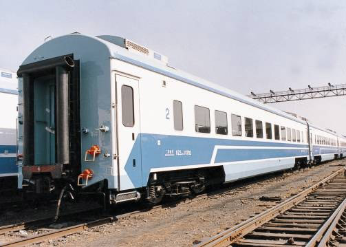 Railway Passenger Car for Long-Distance Routes