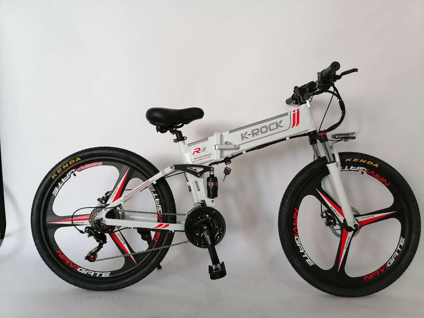 26inch Aluminum alloy electric folding bike - Image 2