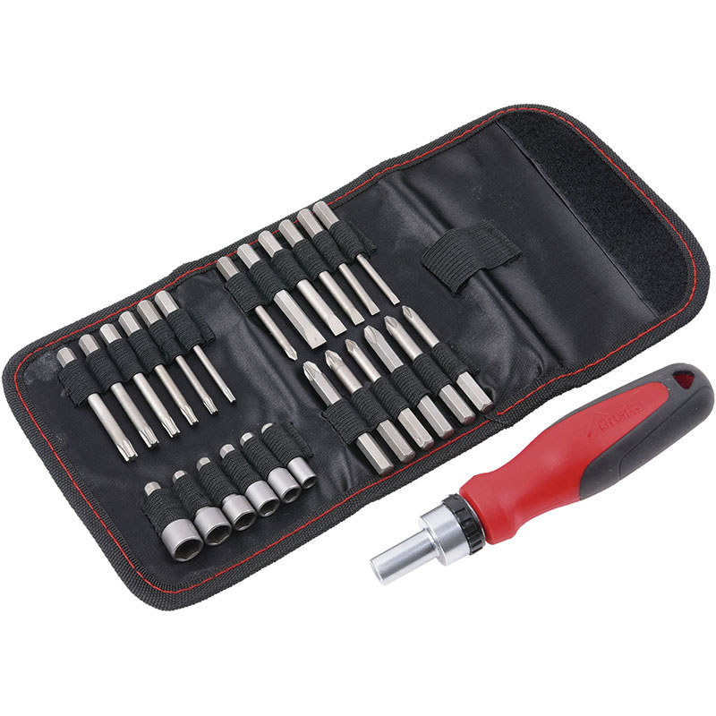 26pc Ratchet Screwdriver and Bit Set - Image 2