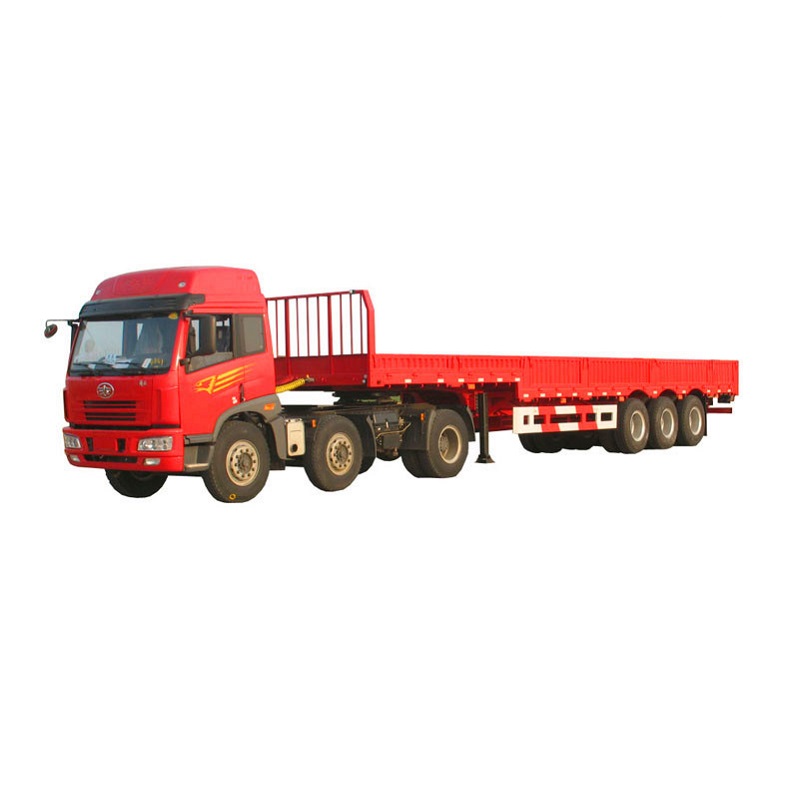 2axle or 3 Axle Flatbed Timber Semi Trialer for Sale - Image 3