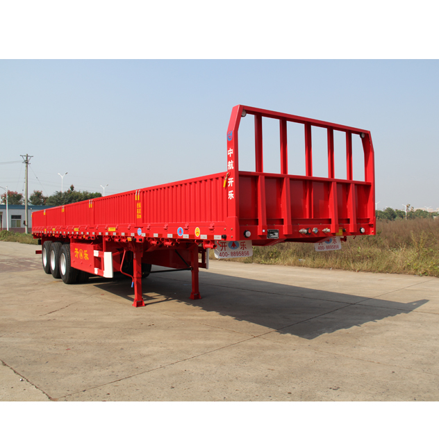 2axle or 3 Axle Flatbed Timber Semi Trialer for Sale - Image 2