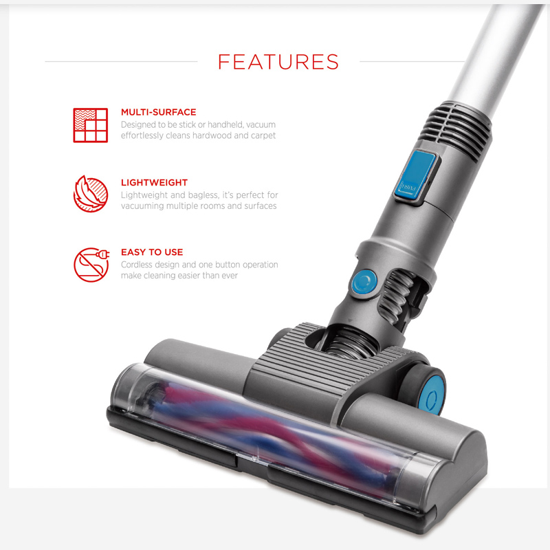 Cordless 2-in-1 Stick Vacuum Cleaner