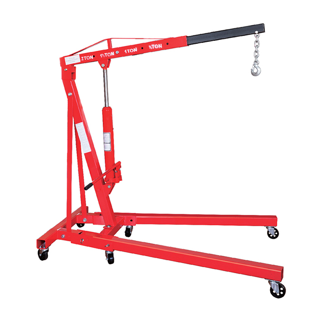 2T Foldable Hydraulic Engine Crane - Image 3