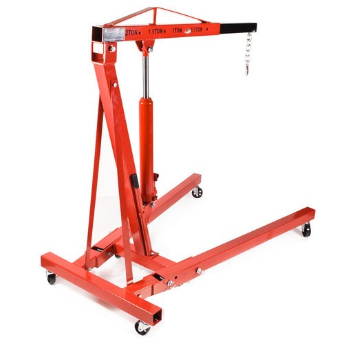 2T Foldable Hydraulic Engine Crane - Image 2