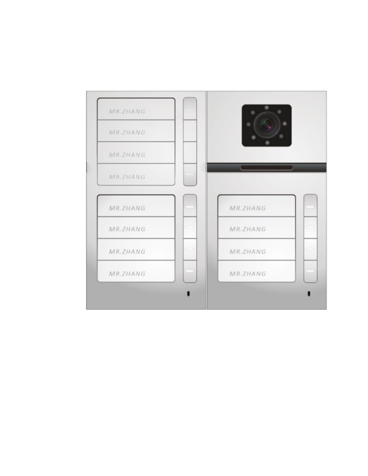 2wires apartment intercom system video door phones - Image 2
