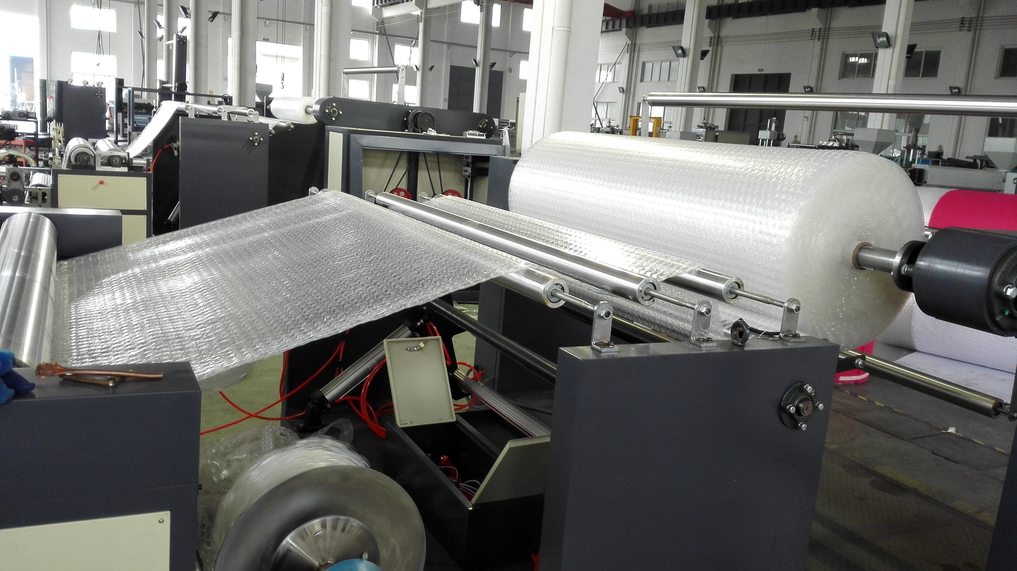 Multi-Layer Air Bubble Film Production Machine