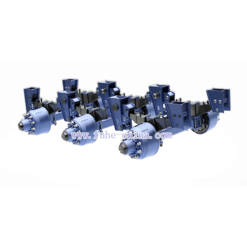 3-axle German type suspension\axle - Image 2