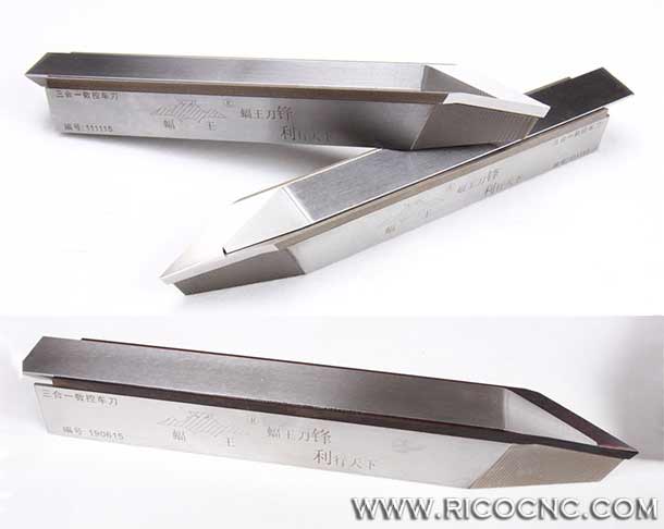 CNC Wood Lathe Turning Knife 3-in-1 Alloy Steel Cutter