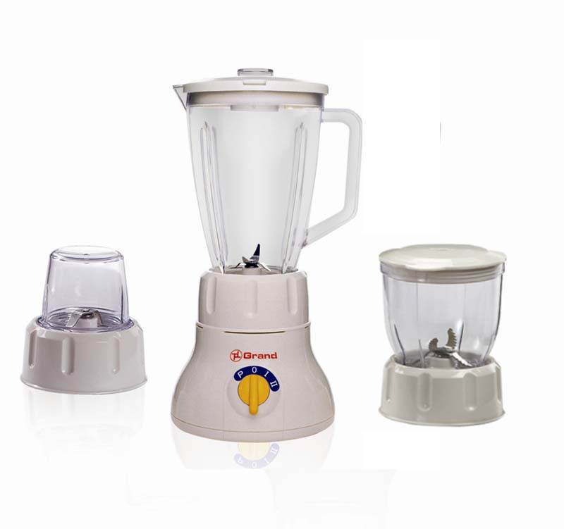 3-in-1 Blender with Mincer and Mill attachments