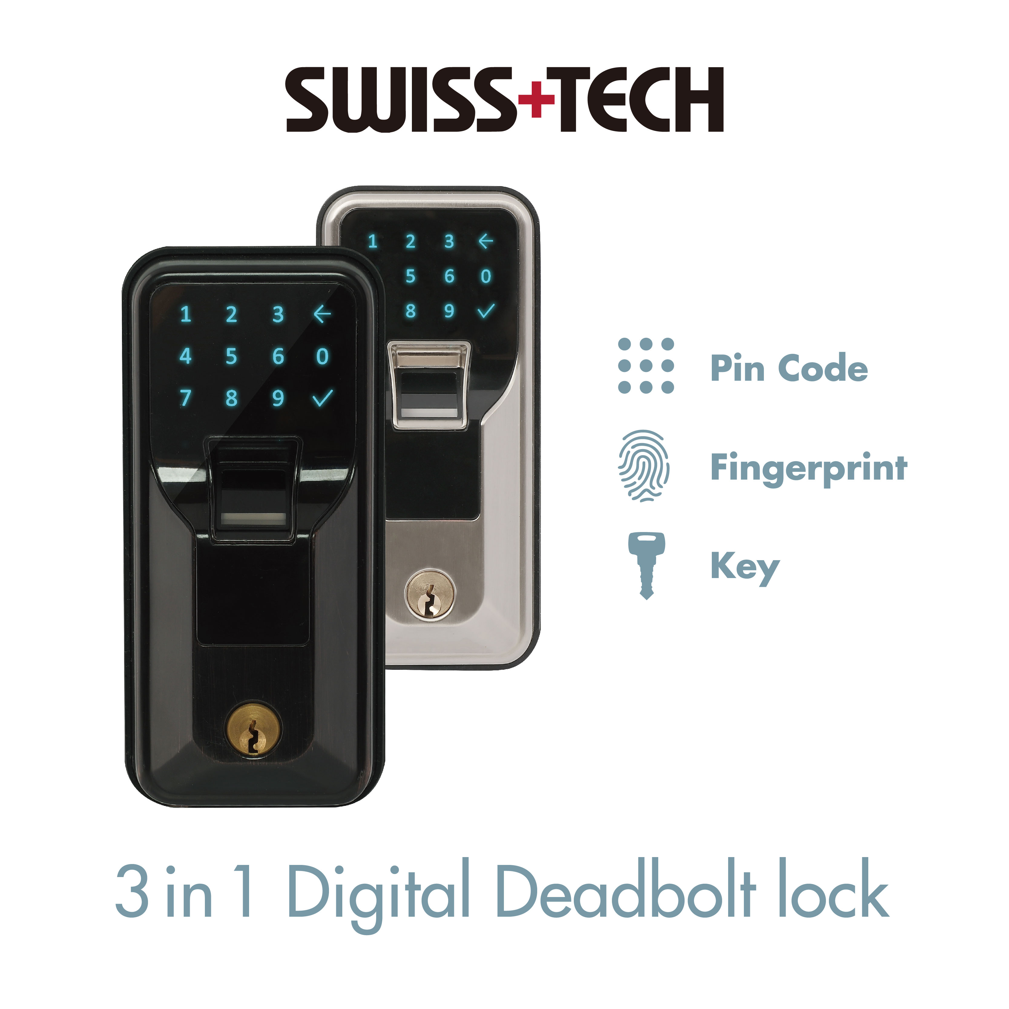 3 in 1 Digital Deadbolt lock - Image 2