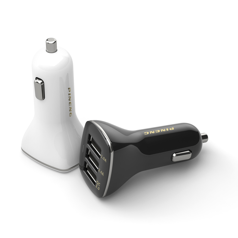 3 OUTPUTS QC CAR CHARGER - Image 3