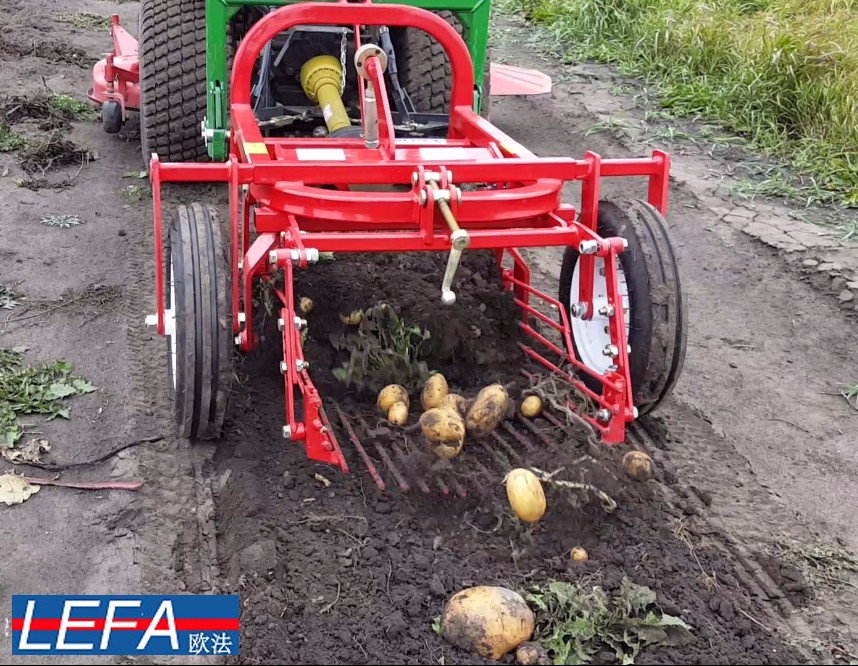 3 point PTO farm tractor one row potato harvester - Image 2