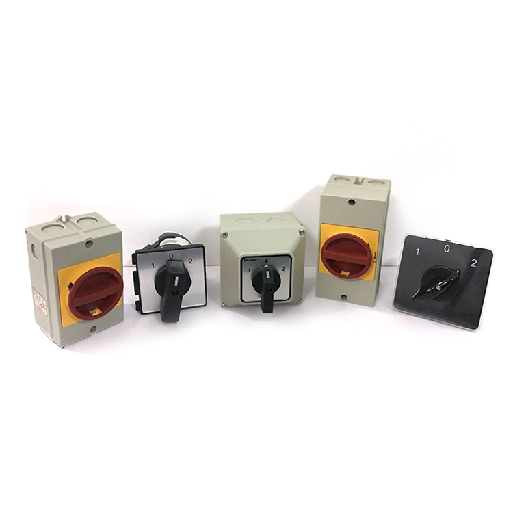 3 Position Waterproof 3 Phase Changeover Rotary Cam Switch - Image 2