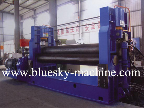 Hydraulic Asymmetrical 3-Roller Plate Bending Machine