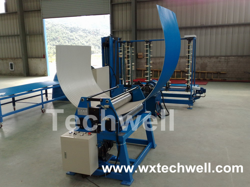 3 Rollers Bending Machine, Corrugated Sheet Curving Machine,Three Rollers Curving Machine - Image 2