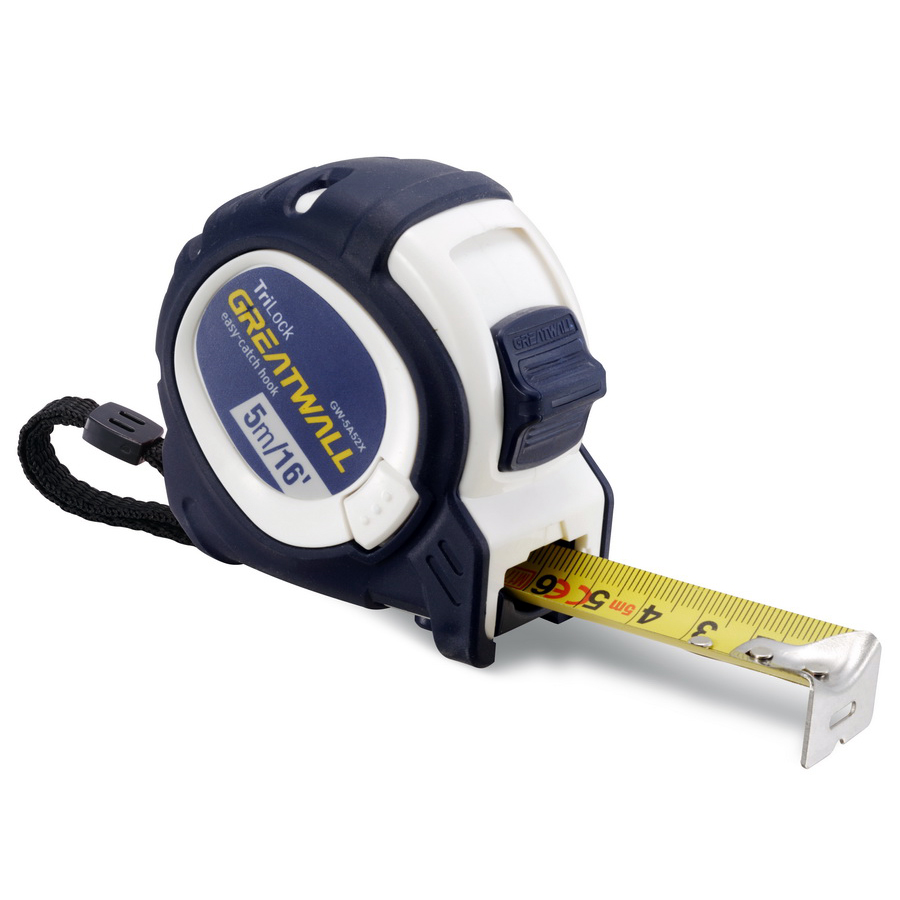 3 stop buttons anti-slip nylon coat rubber jacket case tape measure - Image 2