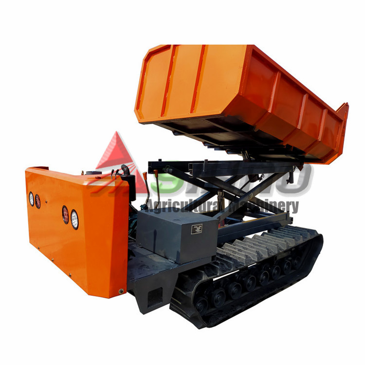 3 Tons 5T Mini Crawler Dumper Rubber Track All-Terrain Transporter - Image 2
