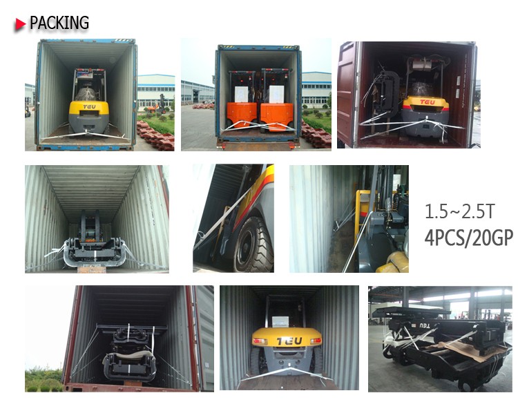 1.5-2.0 Ton Electric 3-Wheel Forklift