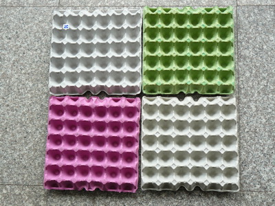 Molded Pulp Egg Tray with 30 Compartments