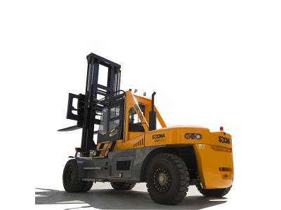30 Ton Diesel Heavy Forklift Truck Color Yellow OEM - Image 3