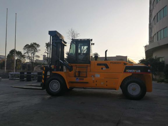 Heavy-duty tires and front carriage