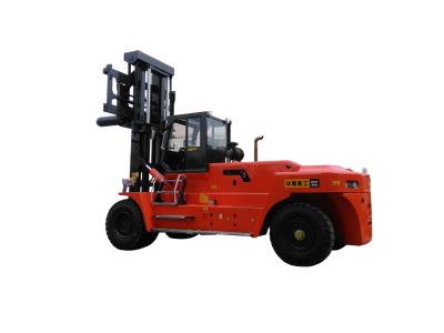 30-Ton Forklift Truck with Roll Prong Attachment