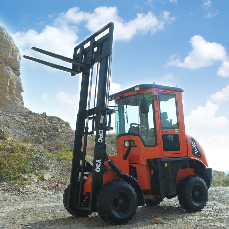 3000kg Rough Terrain Forklift