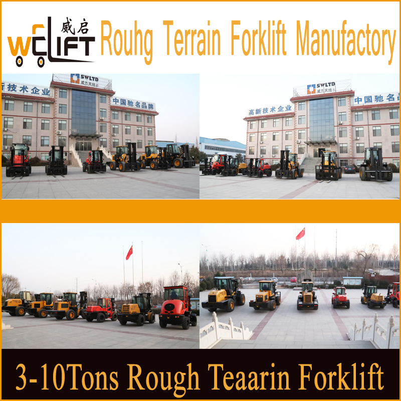3000kg Rough Terrain Forklift