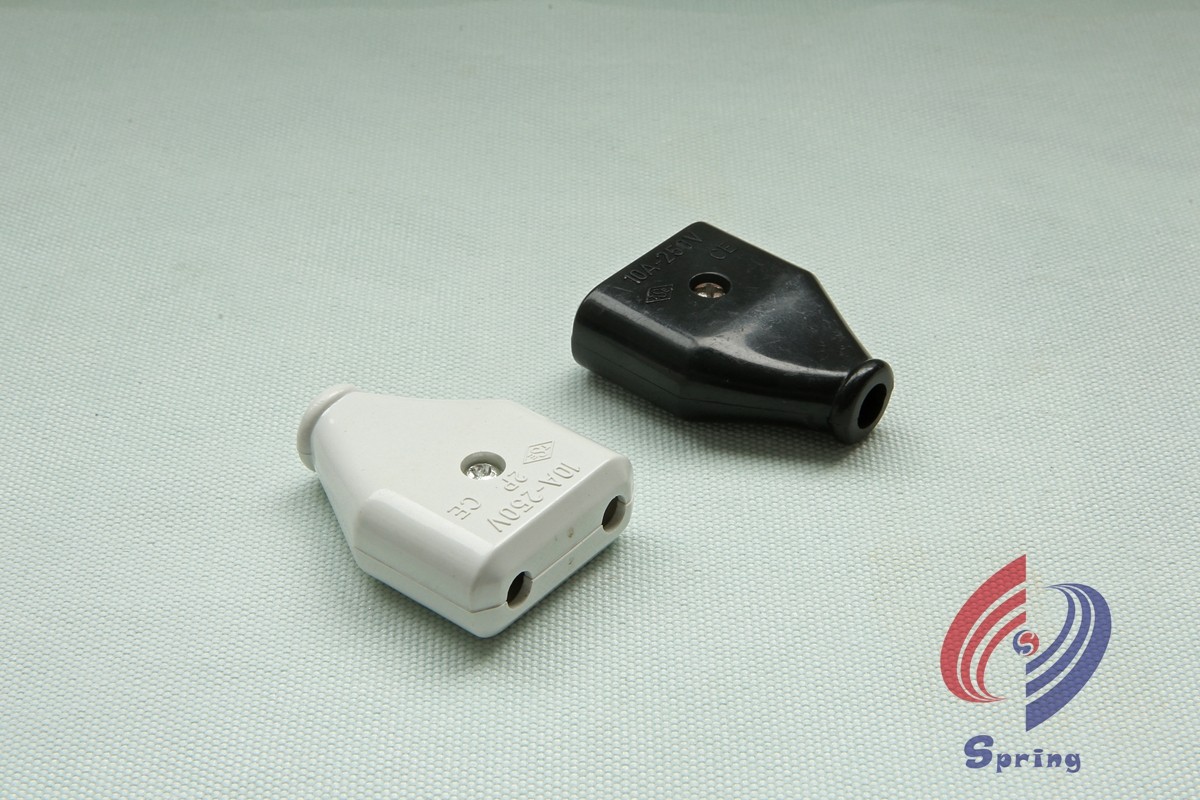 European Standard 2-Prong Power Plug and Socket