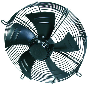 Industrial Axial Fan with Wire Grill