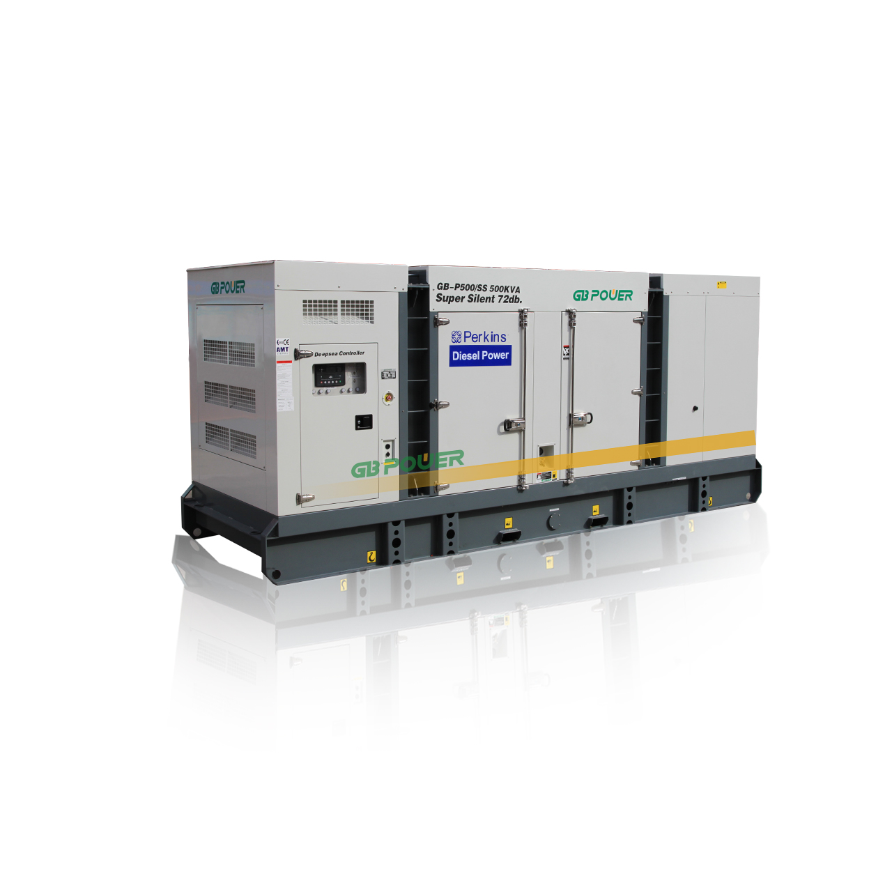 300KVA/240KW Super Silent Type Generator with Perkins Engine - Image 2