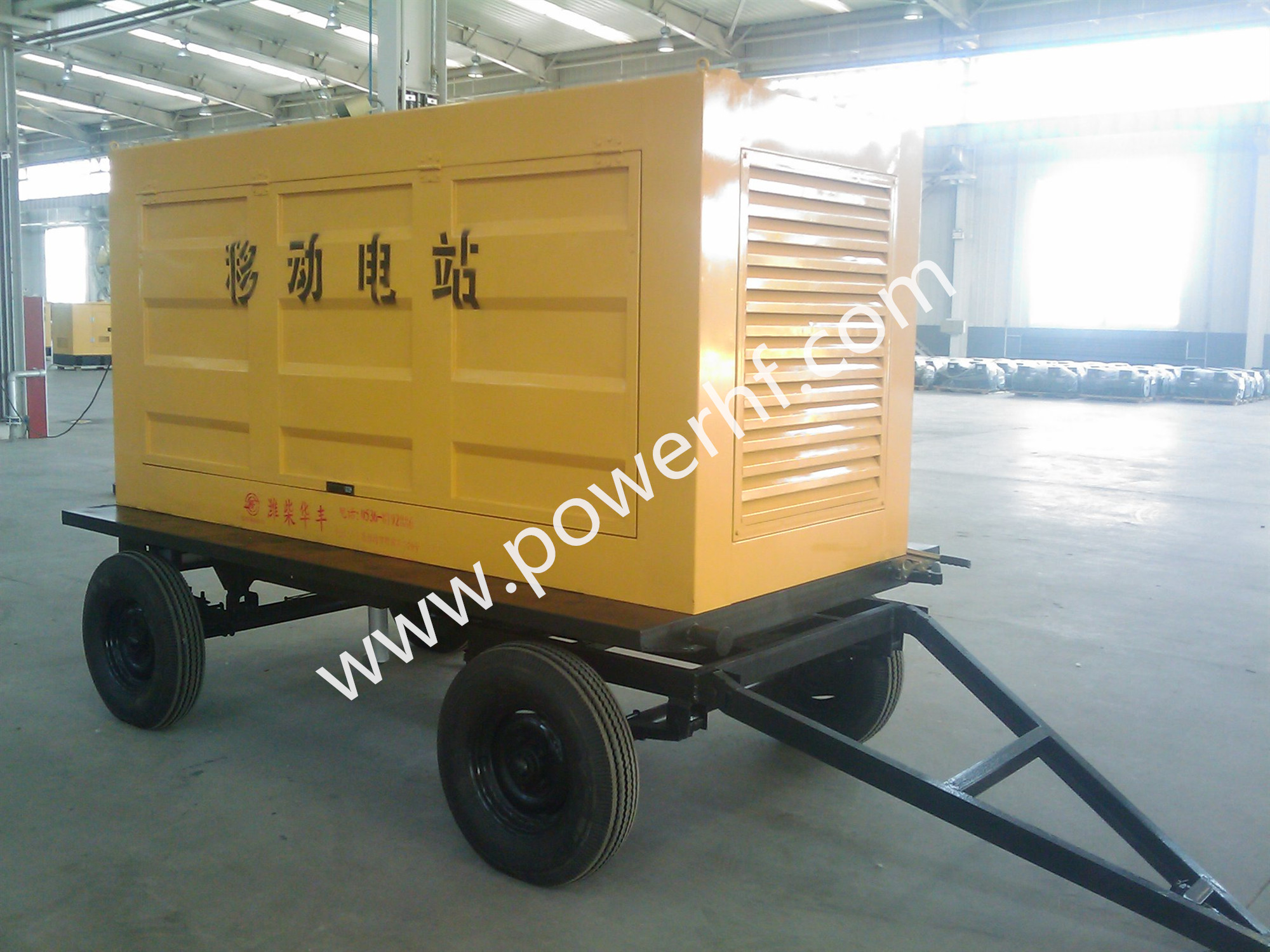 30kVA/24kW trailer silent genset/HFJA-24RX-T - Image 2