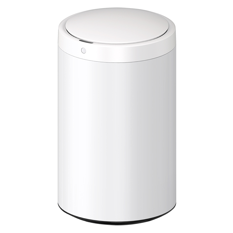 30L White Automatic Sensor Bin