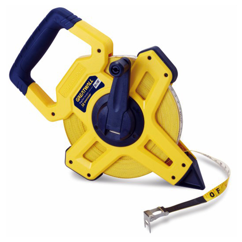 30m/50m/100m New design ABS+Rubber Fiberglass long tape measure/measuring tape - Image 2