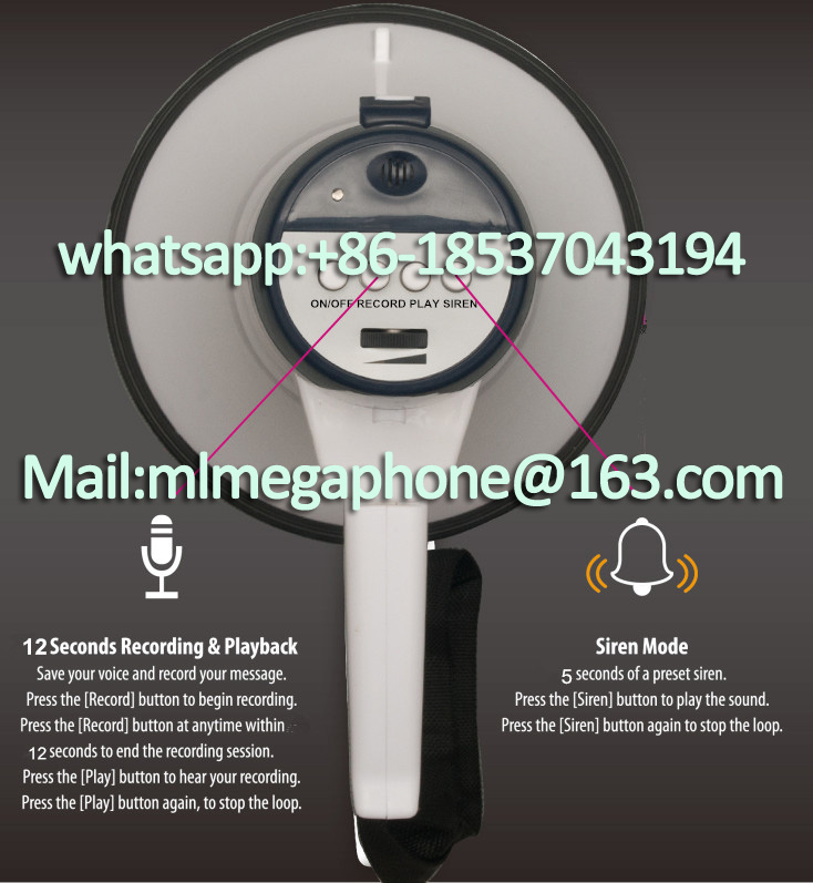 30w Handy Megaphone Made In China - Image 3