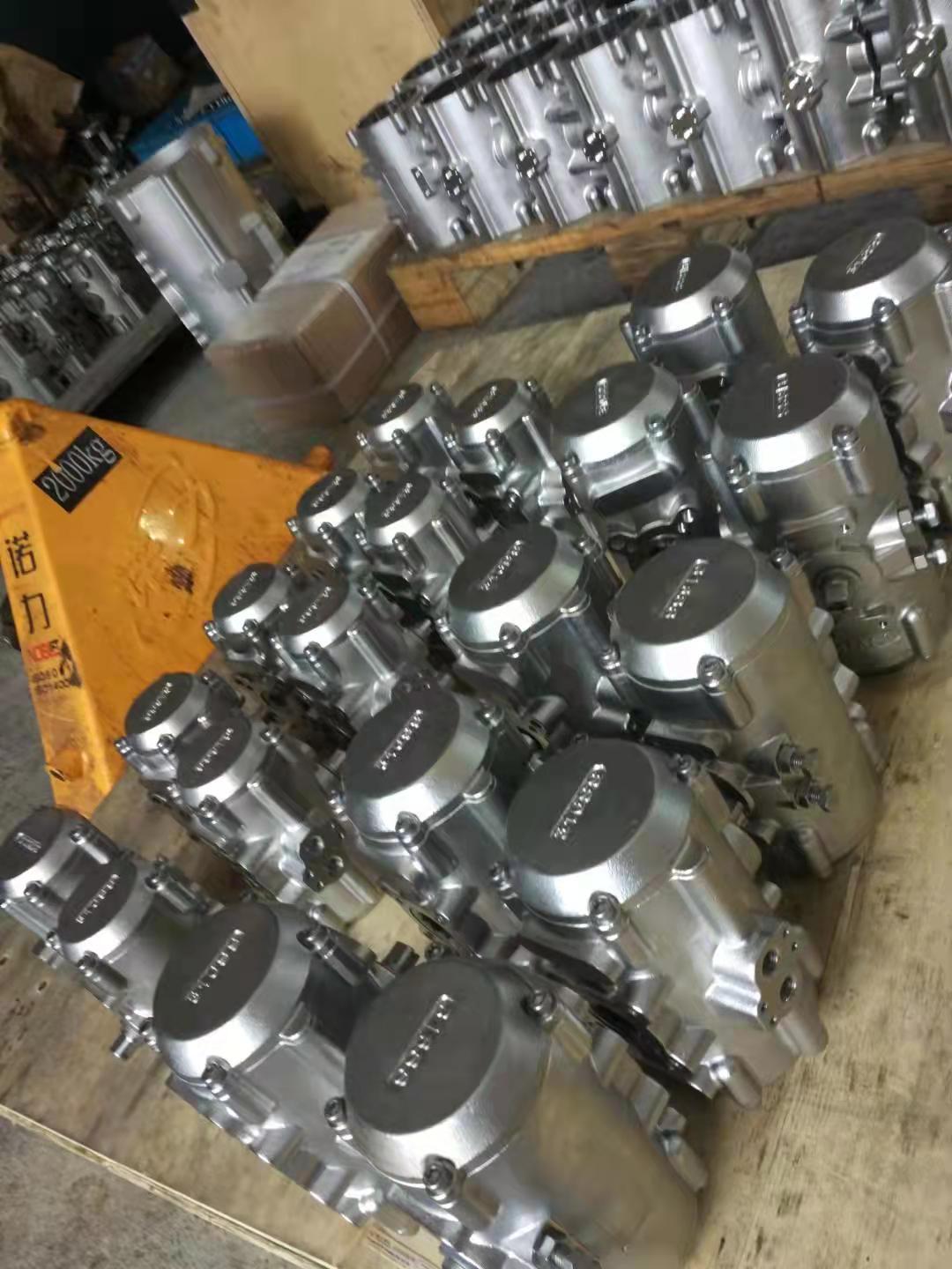 Heavy-duty stainless steel pneumatic actuator