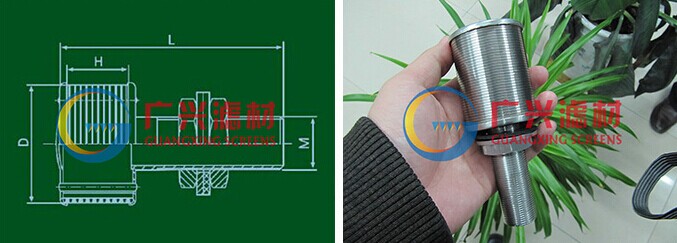 316L or SS 304 wedge wire screen nozzle strainer water filtration wire mesh - Image 3