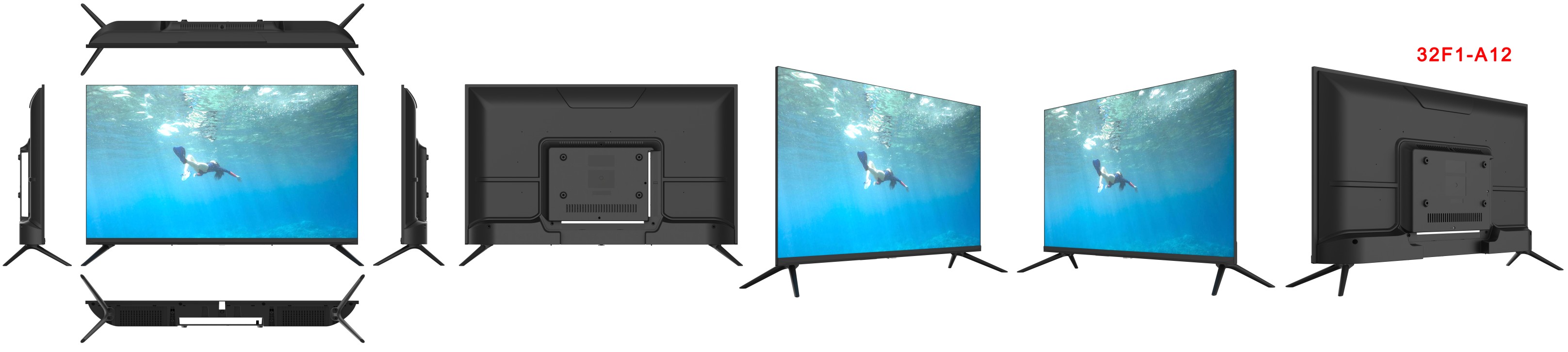 32-Inch Frameless LED Television