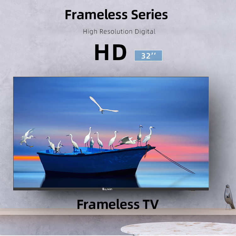32-inch Frameless LED TV Front View