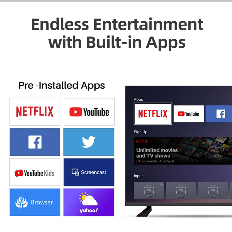 Pre-installed Apps Interface