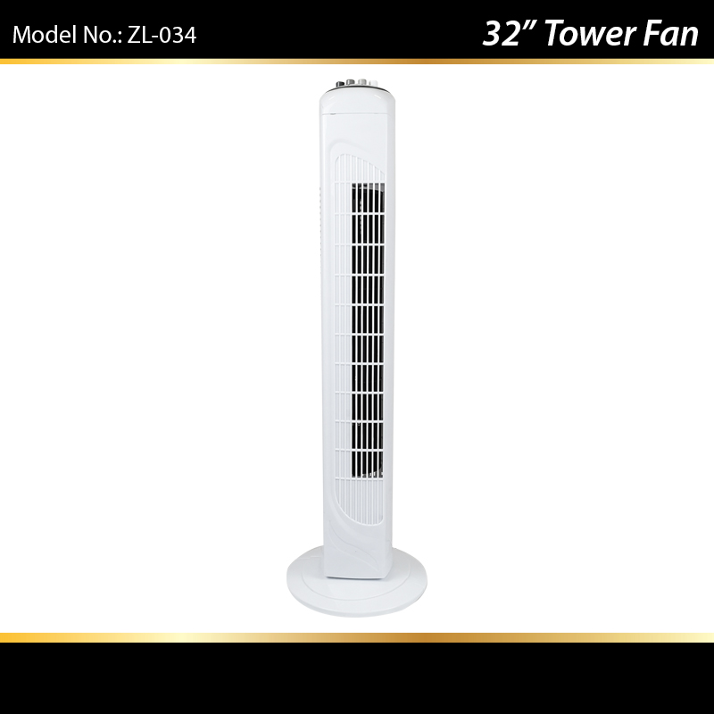 32inch tower fan with 3 speed setting - Image 2