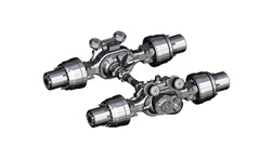 Hub Reduction Axle - 330 Series