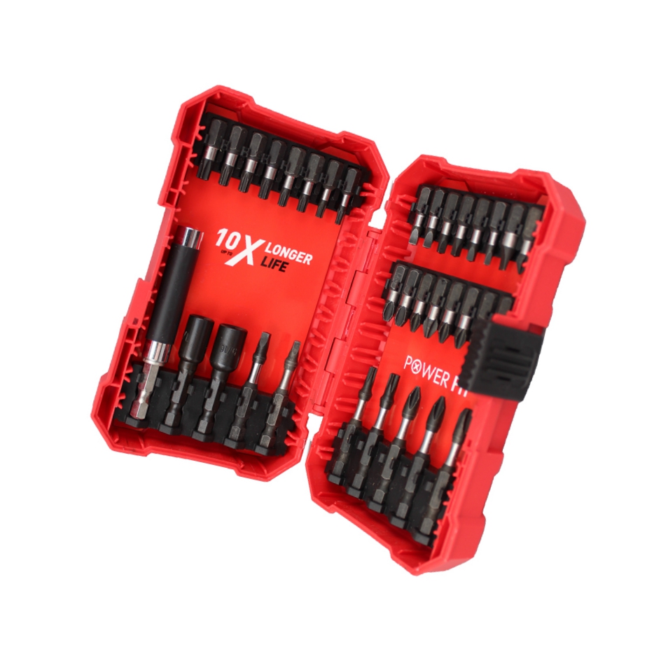 34-Piece Impact Driver Bit Set