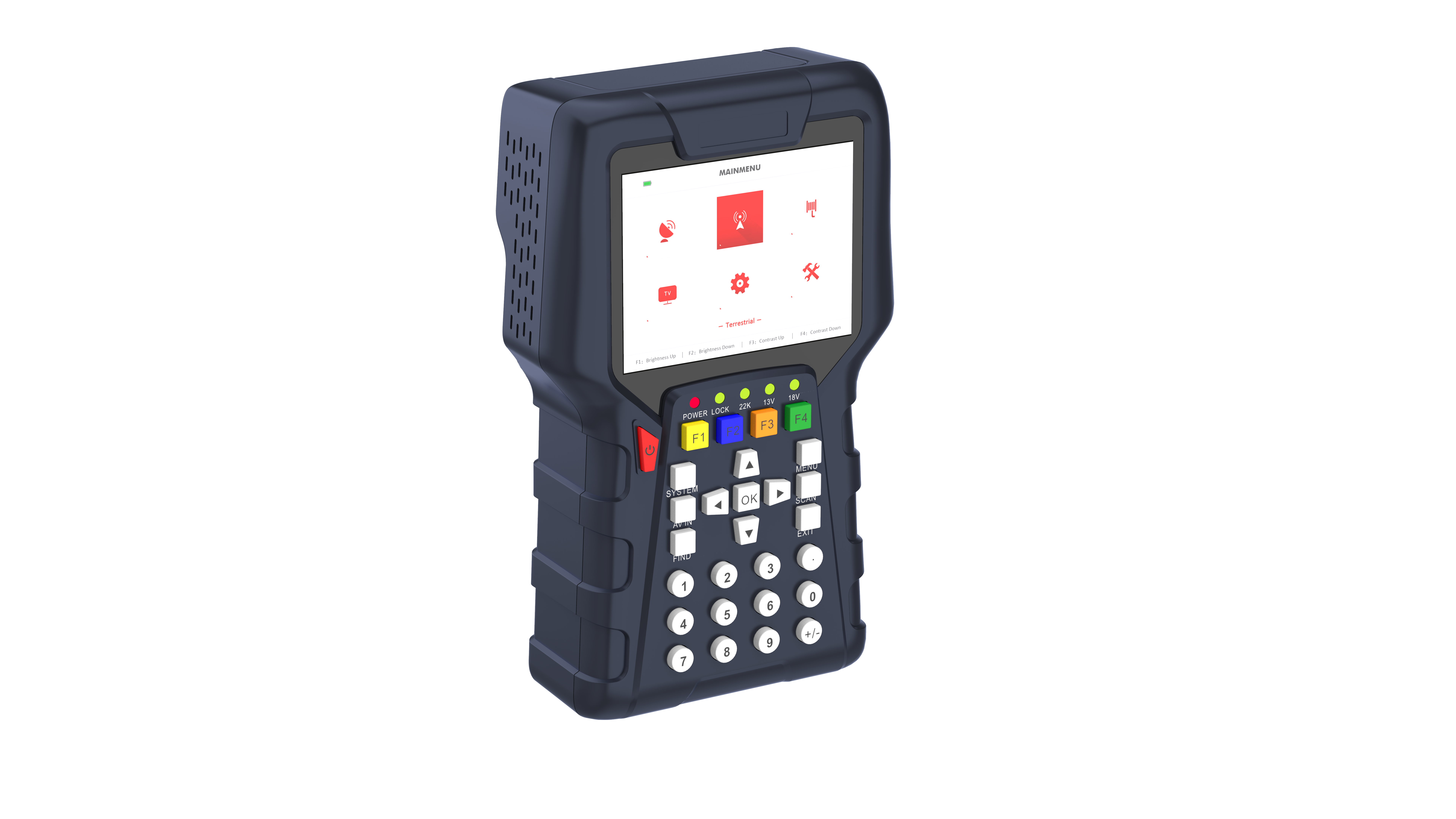 3.5'' DVB-S2/T2/C HEVC Meter - Image 2