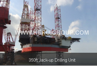 350ft Self-Elevating Offshore Drilling Platform