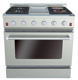 36 Inches Classic SS Gas Oven - Image 3