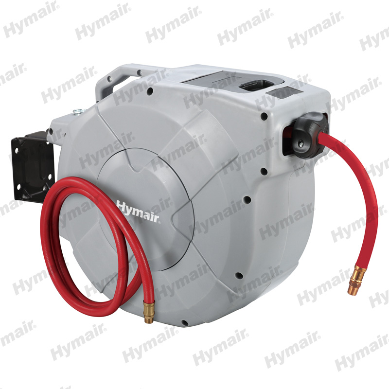 Retractable Air Hose Reel with 50-Foot Hose