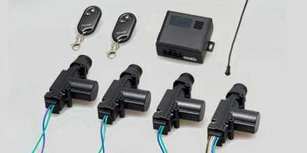 Remote Central Locking System with Engine Immobilizer