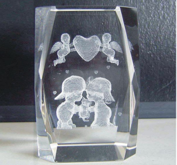 3D Laser Subsurface Engraving Machine for Crystal and Glass