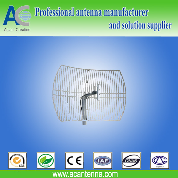 3 GHz 18 dBi Die-Cast Grid Antenna